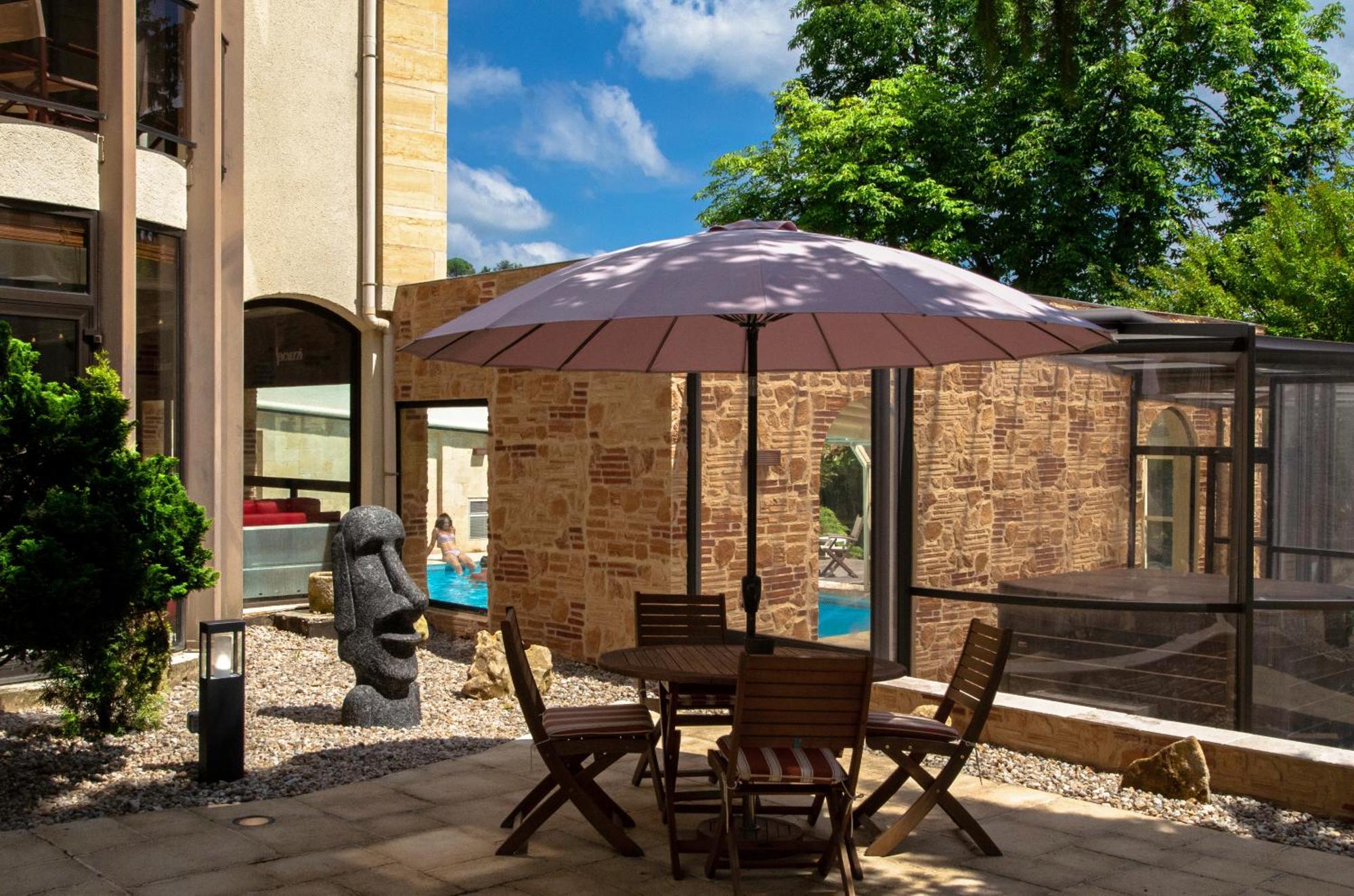 Au Grand Hotel De Sarlat - Pavillon De Selves المظهر الخارجي الصورة